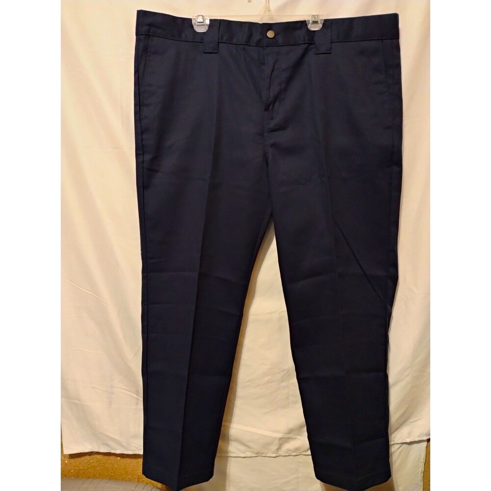 NWT-Brahma Men's Relaxed Fit Work Tough Pants Navy 44x30 Cotton/Polyester